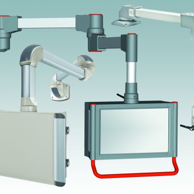 Tay đỡ màn Hình HMI, Hộp đựng màn hình HMI,  ()